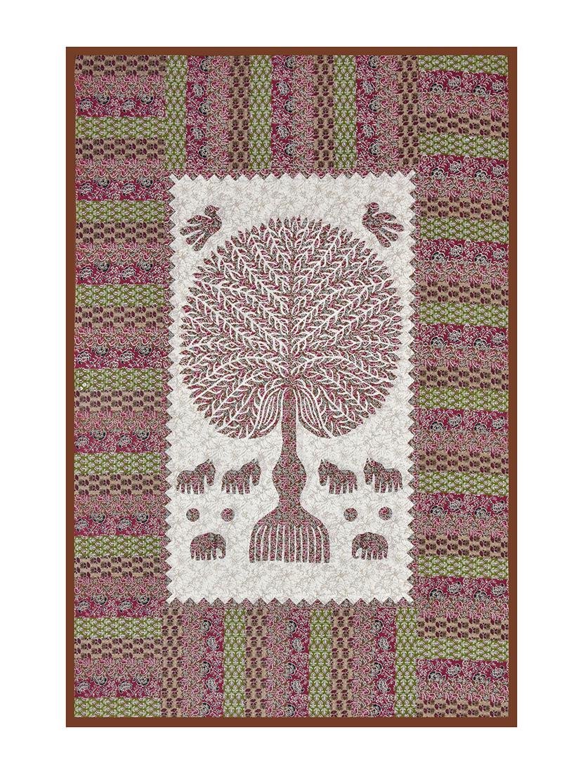 uniqchoice printed double bed sheet with 2 pillow cover - 18691724 - Standard Image - 2