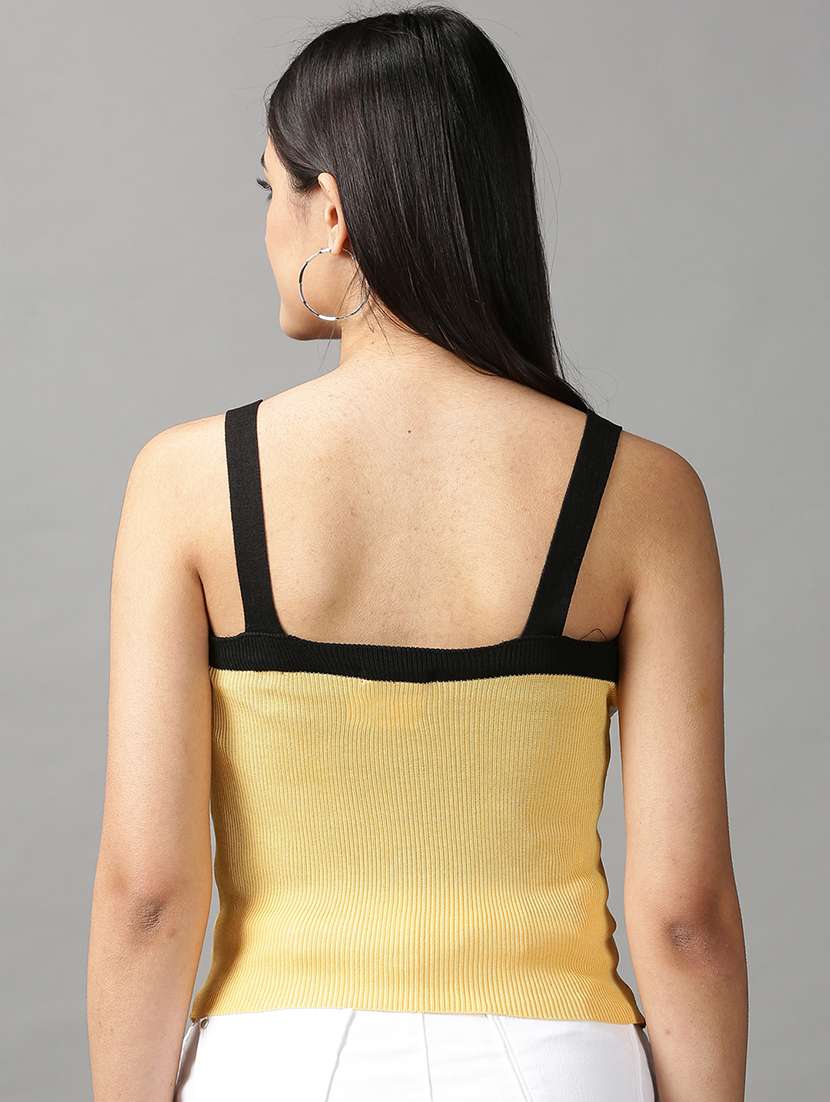 women's tank top scoop neck top - 18692232 - Standard Image - 2