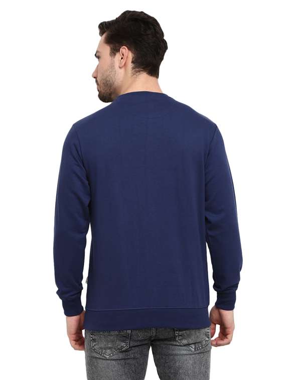 mens front print sweatshirt - 18692302 - Standard Image - 2