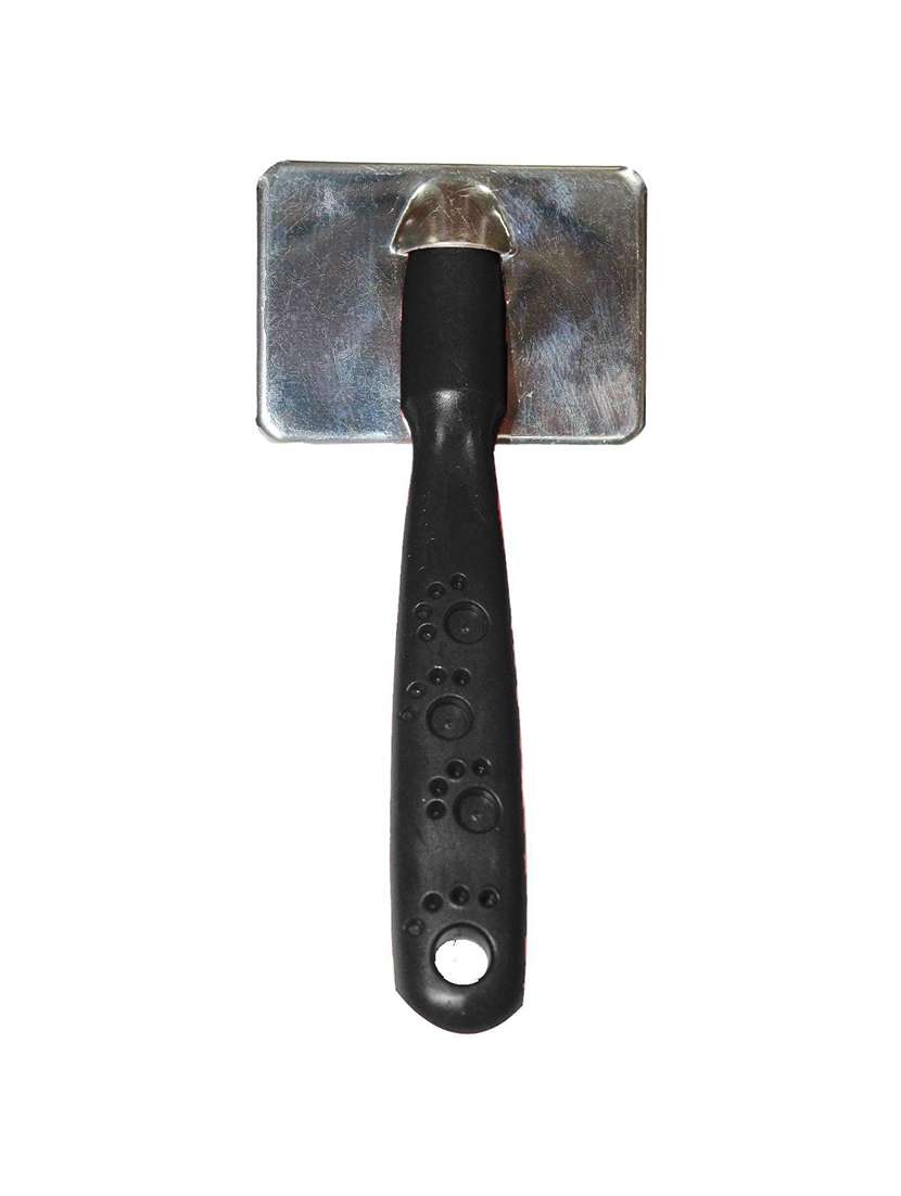 black plastic pet comb brush - 18697045 - Standard Image - 2