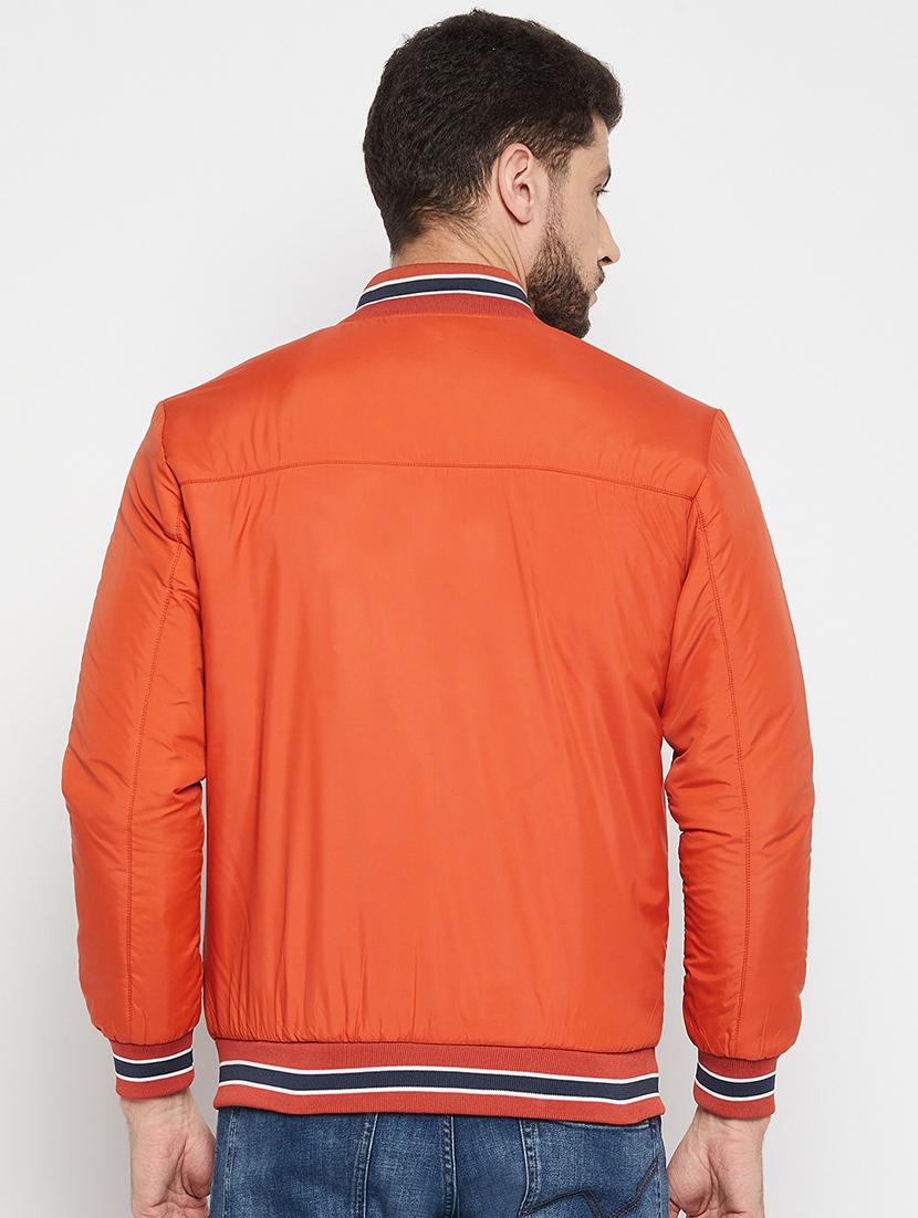 red polyester bomber jacket - 18697705 - Standard Image - 2