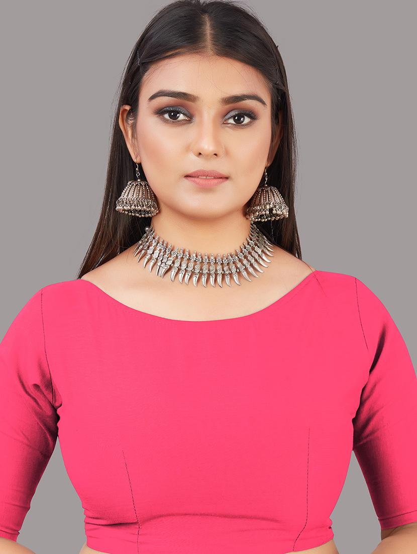 grey printed saree with blouse - 18697946 - Standard Image - 2