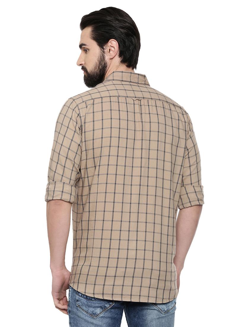 mens checks casual shirt - 18697978 - Standard Image - 2