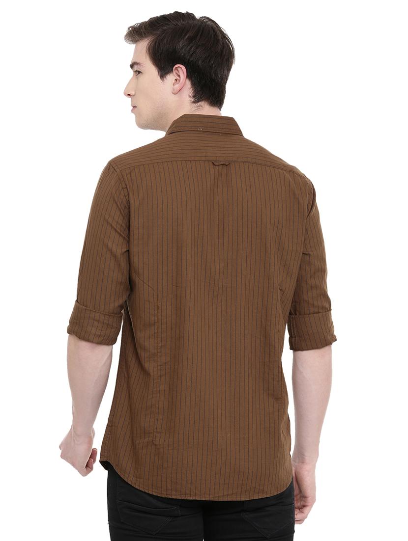 mens stripes casual shirt - 18697982 - Standard Image - 2
