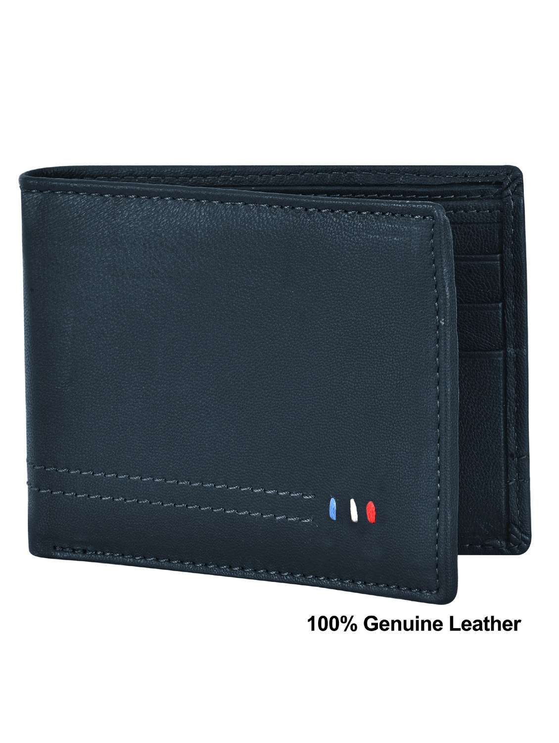 blue leather wallet - 18700280 - Zoom Image - 0