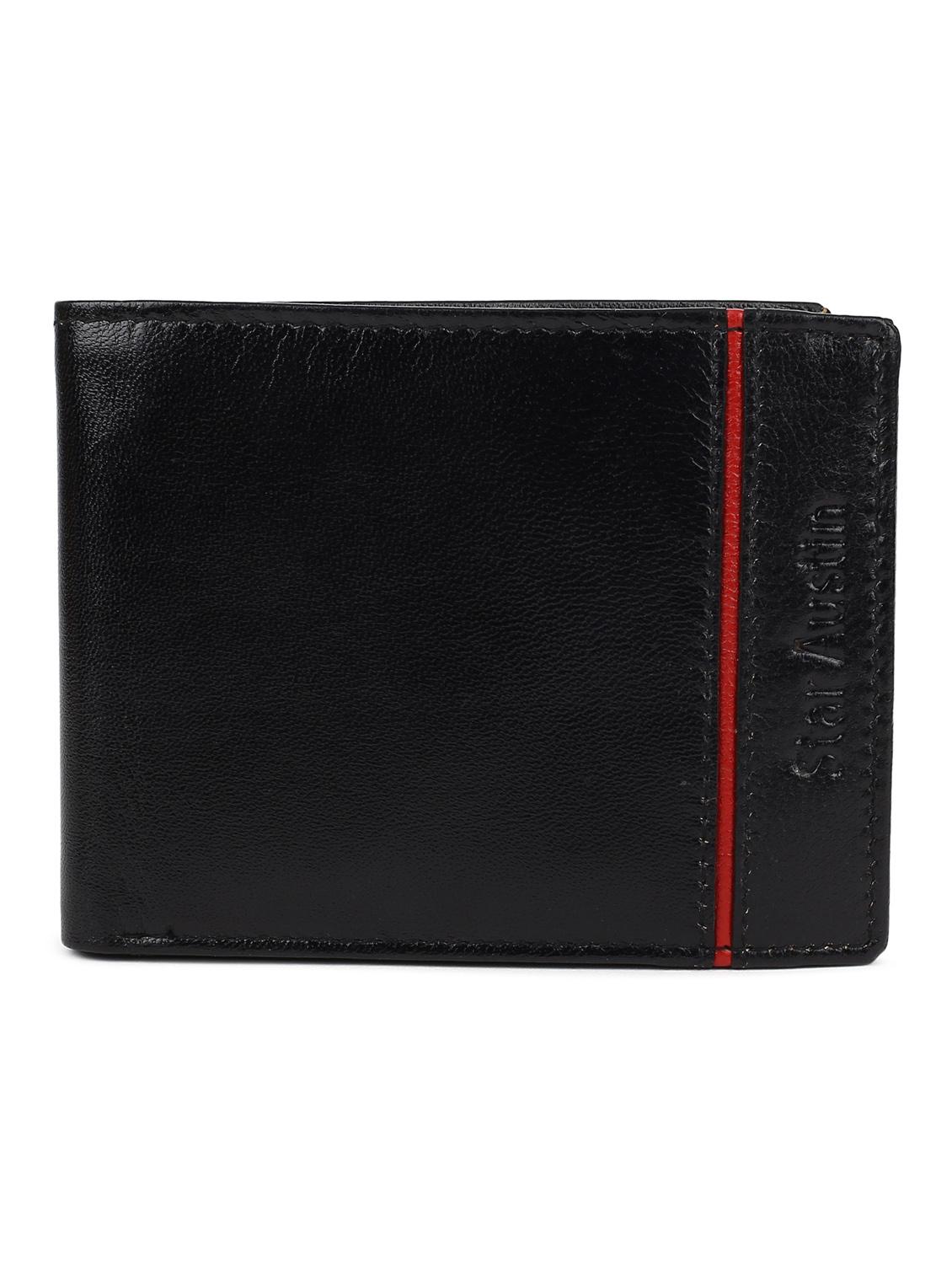 black leather wallet - 18700302 -  Zoom Image - 0
