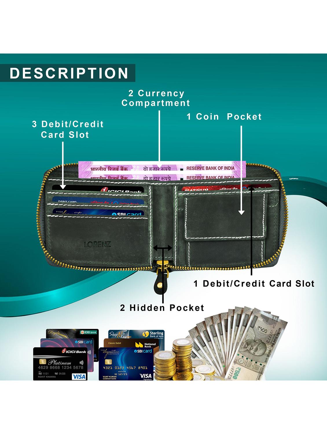 green leather wallet - 18700318 - Standard Image - 2