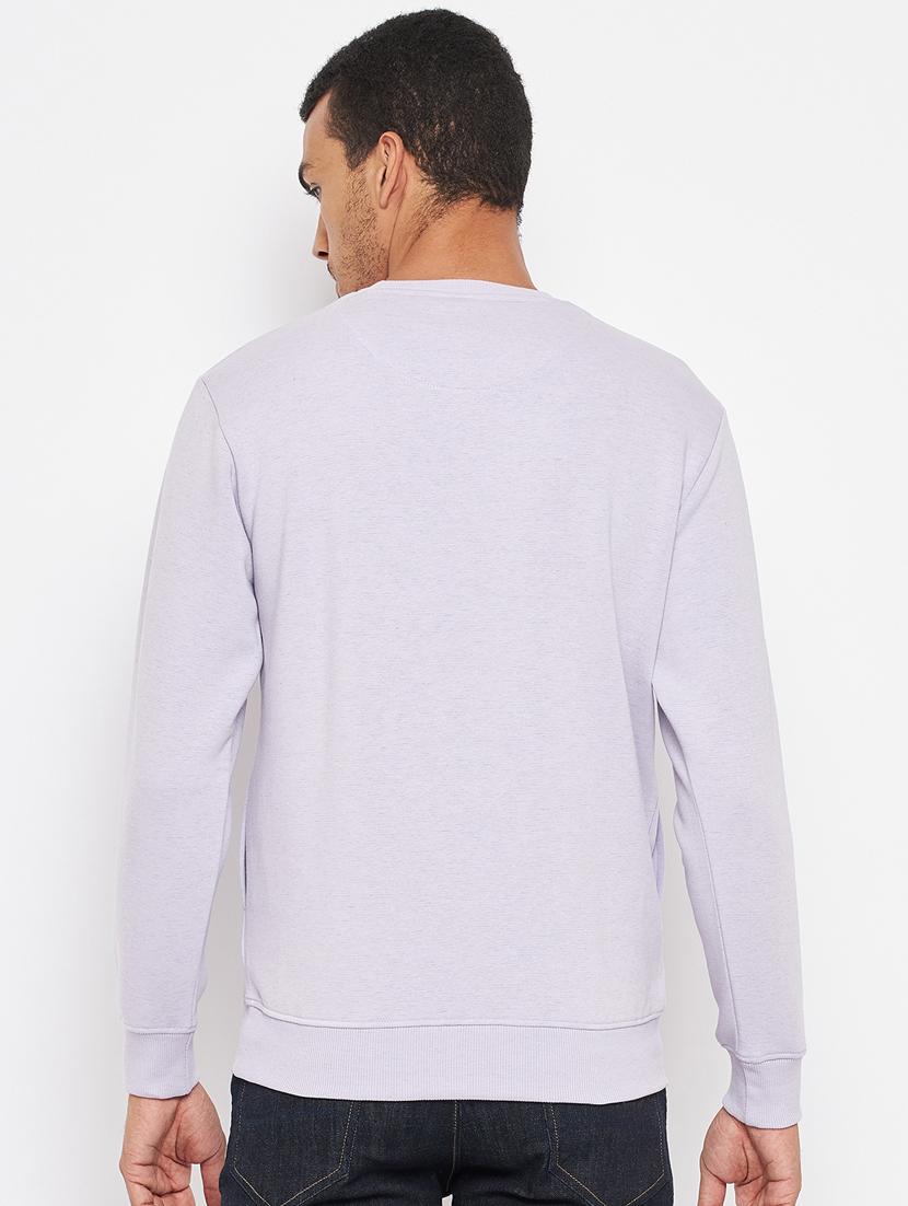 round neck chest printed sweatshirt - 18701188 - Standard Image - 2
