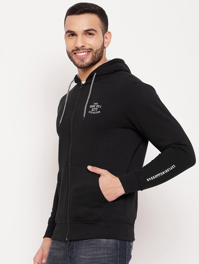 hooded neck zip up sweatshirt - 18701237 - Standard Image - 2