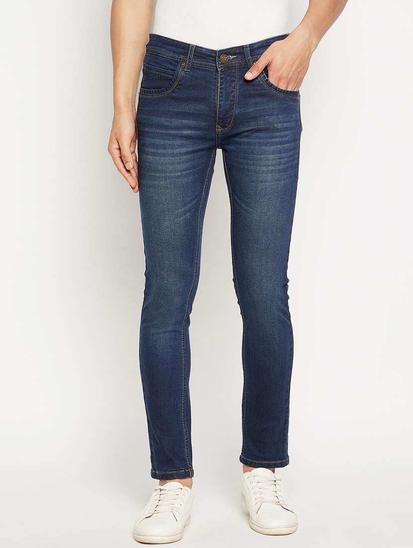 mid rise light washed denim jean