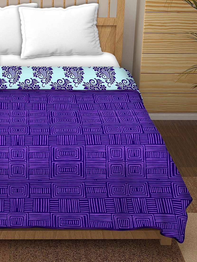 double dohar / ac blanket reversible| size: 200 x 210 cm - breeze collection - 18701907 -  Standard Image - 2