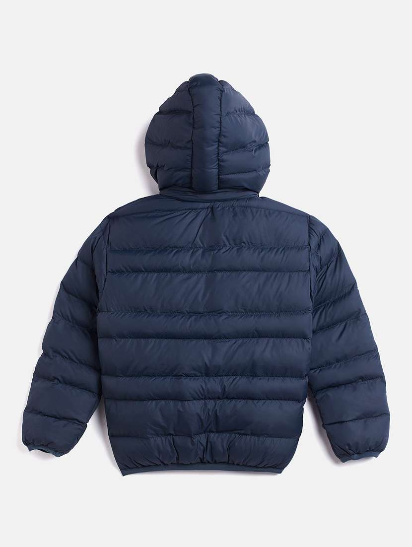 navy blue polyester bomber jackets - 18703910 - Standard Image - 2