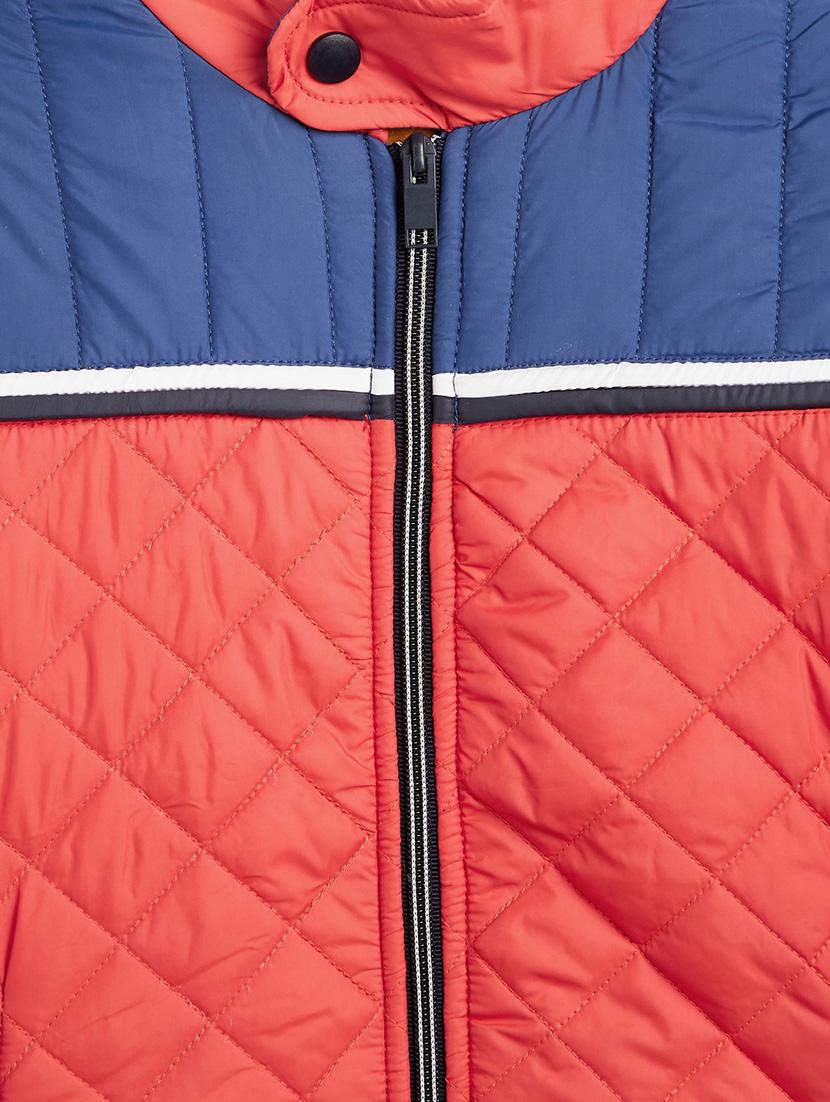 orange polyester quilted jackets & coat - 18703930 - Standard Image - 2