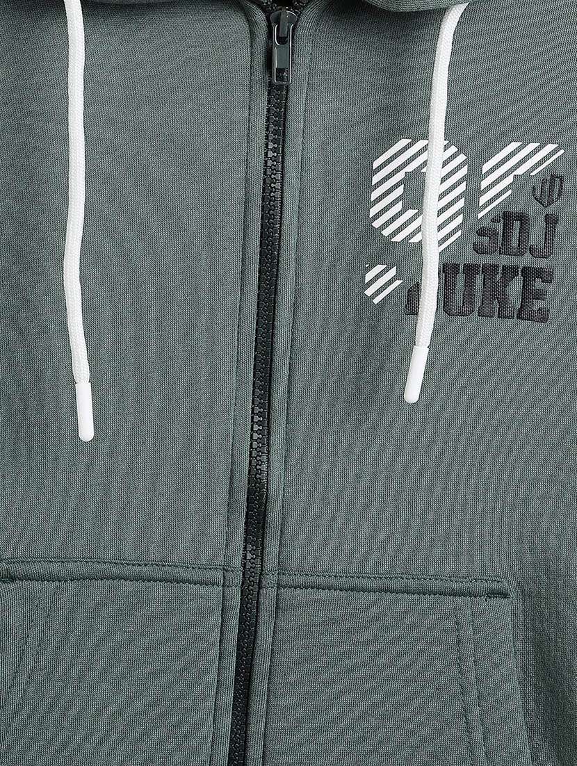 green cotton sweatshirt - 18709609 -  Standard Image - 2