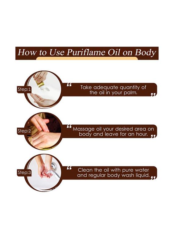 pack of 3 puri flame hair oil - 18716100 - Standard Image - 2