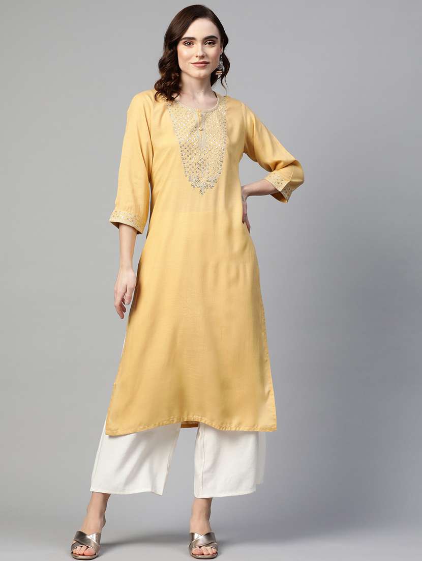 women's straight kurta