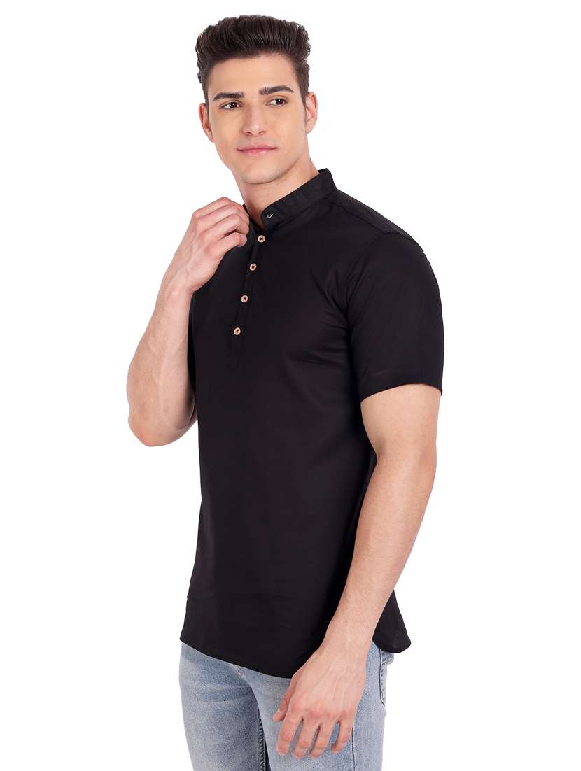 pack of 2 solid short kurta - 18719229 -  Standard Image - 2