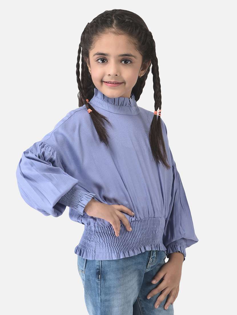 girls mock neck top - 18719280 -  Standard Image - 2