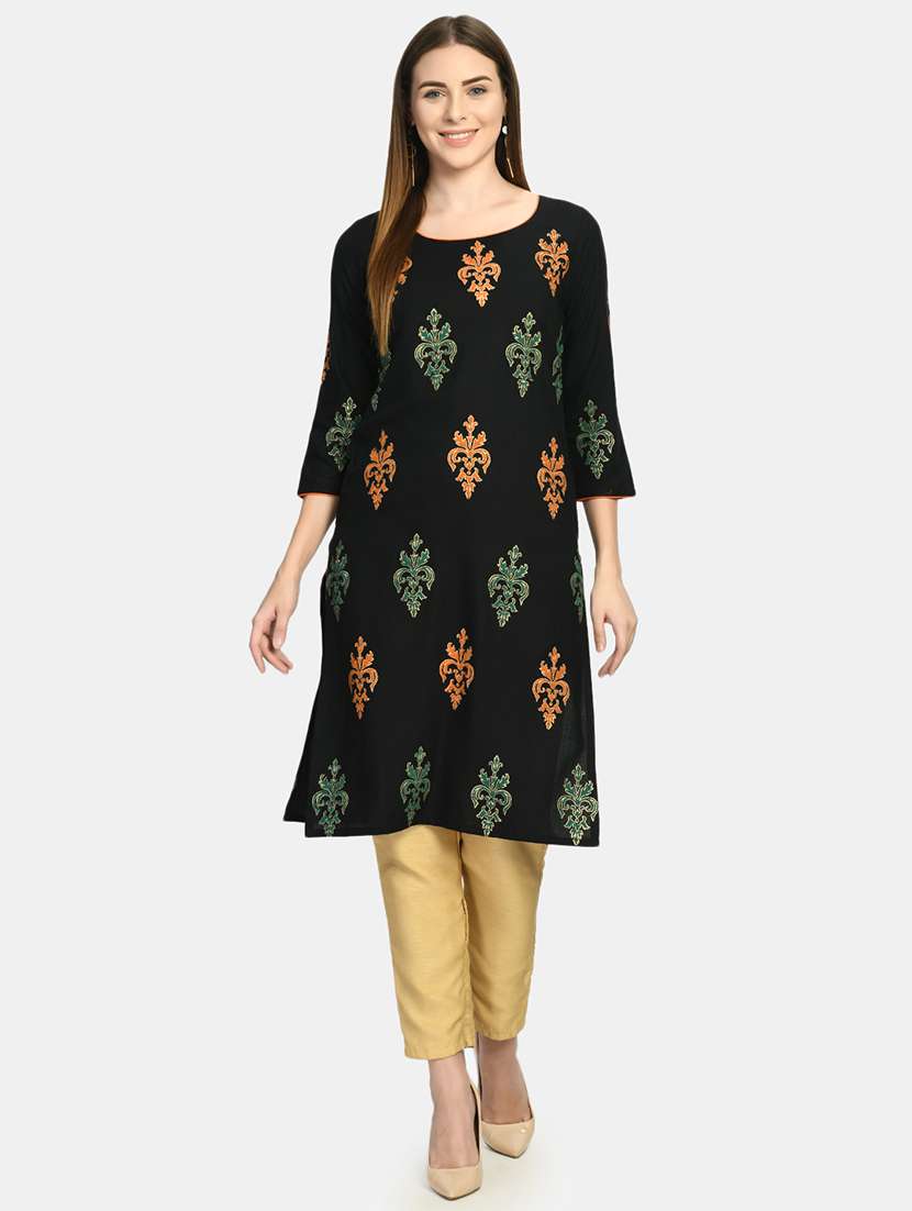 women's straight kurta