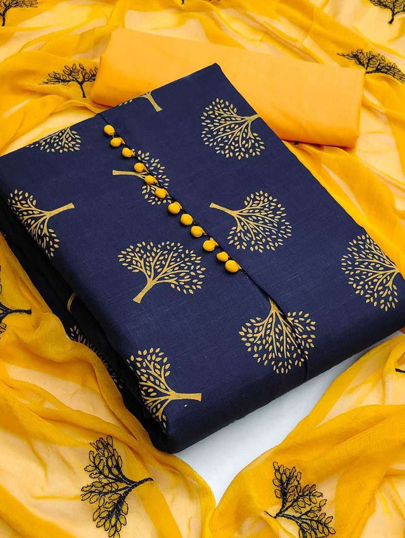 printed unstitched suit set - 18721364 -  Standard Image - 2