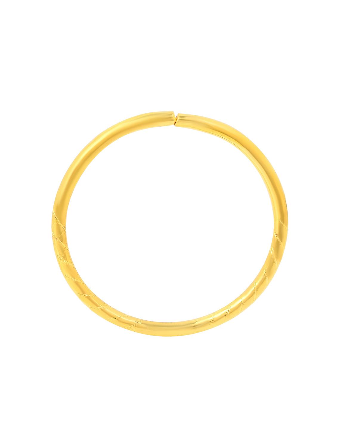 gold brass bangle - 18734679 - Standard Image - 2