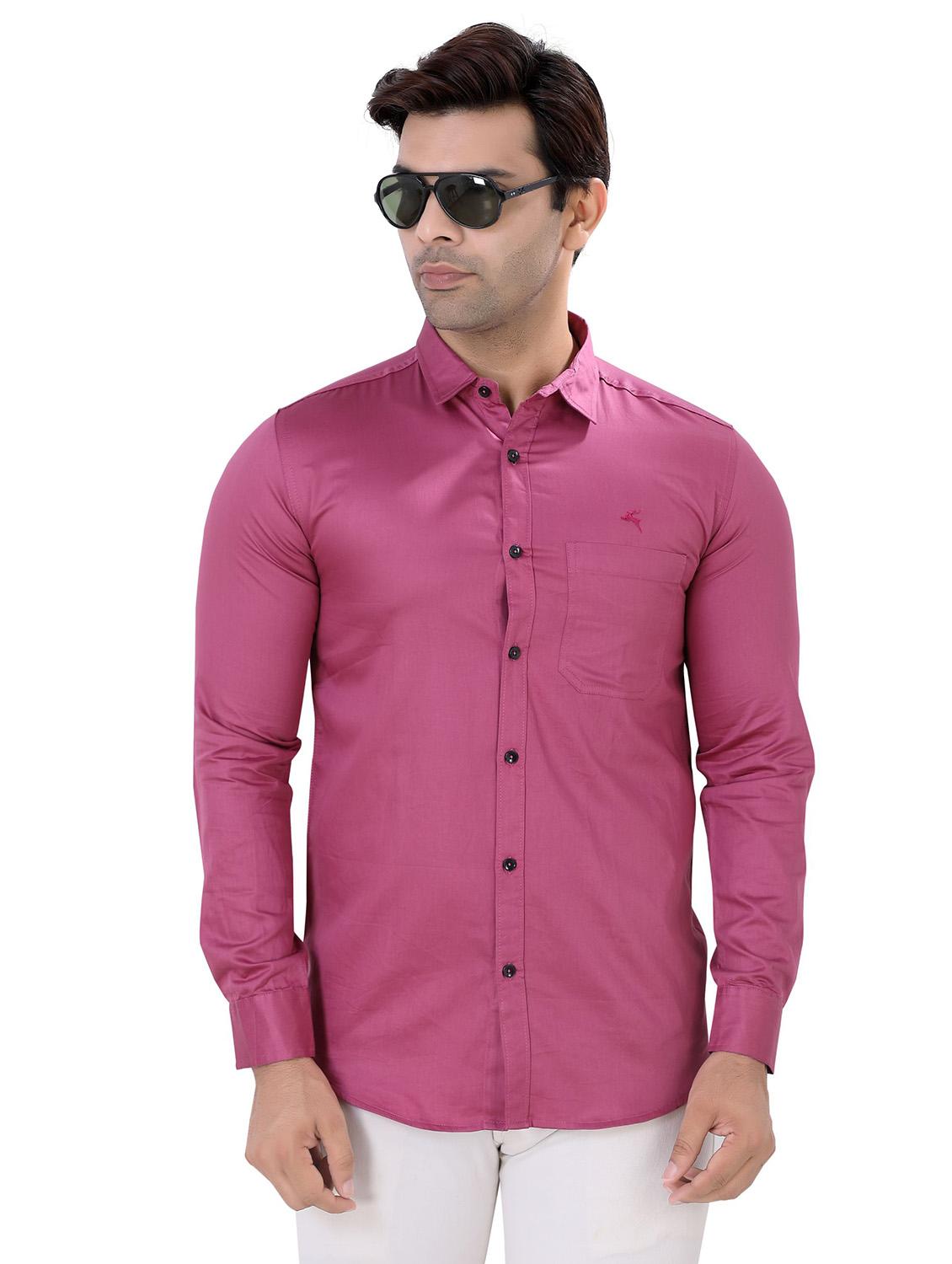 mens solid casual shirt