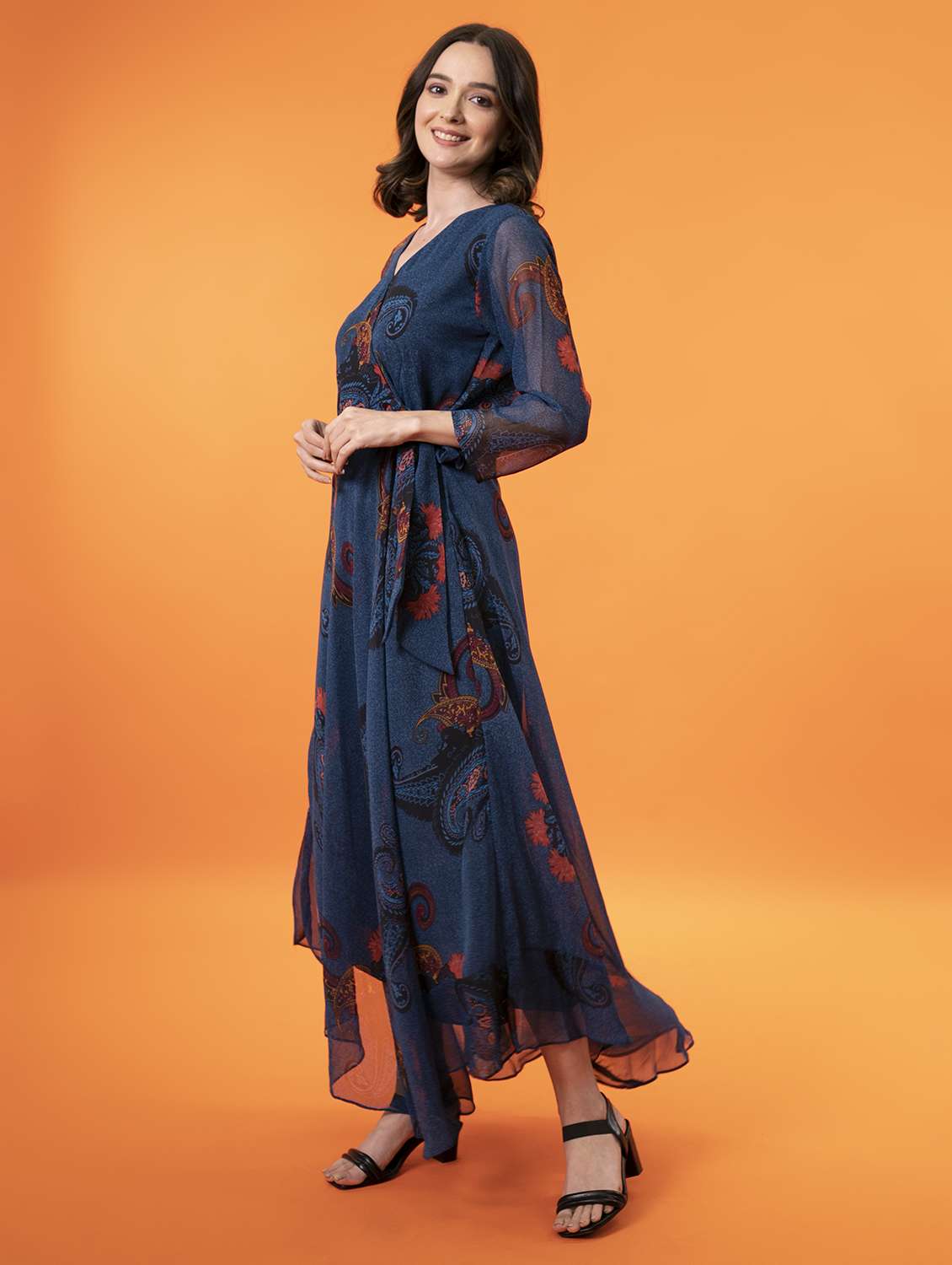 Women's Fit & Flare Floral Dress