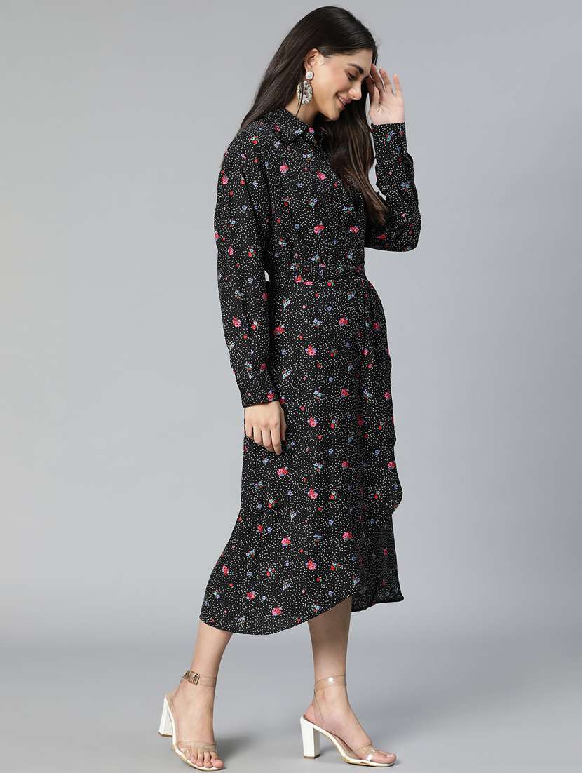 women's wrap floral dress - 18736219 -  Standard Image - 2