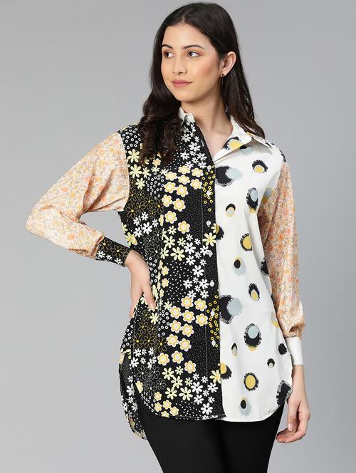 multi colored printed regular shirt - 18736404 -  Standard Image - 0