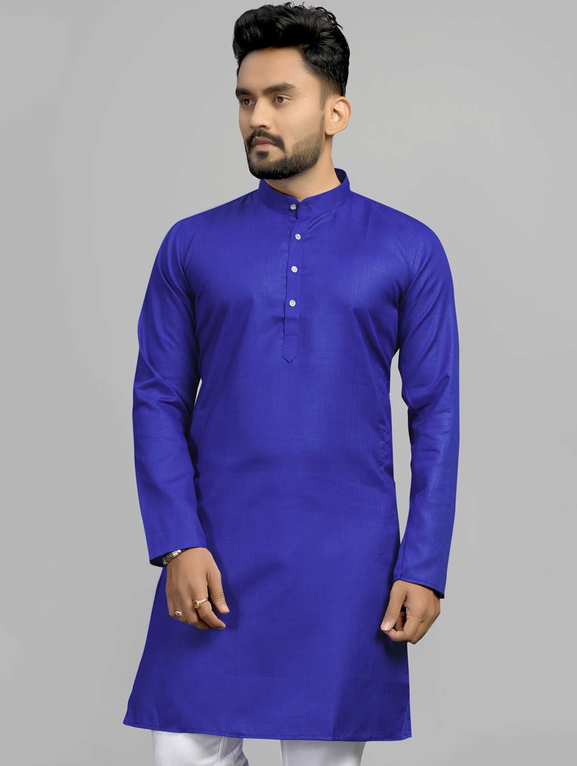 solid straight medium kurta