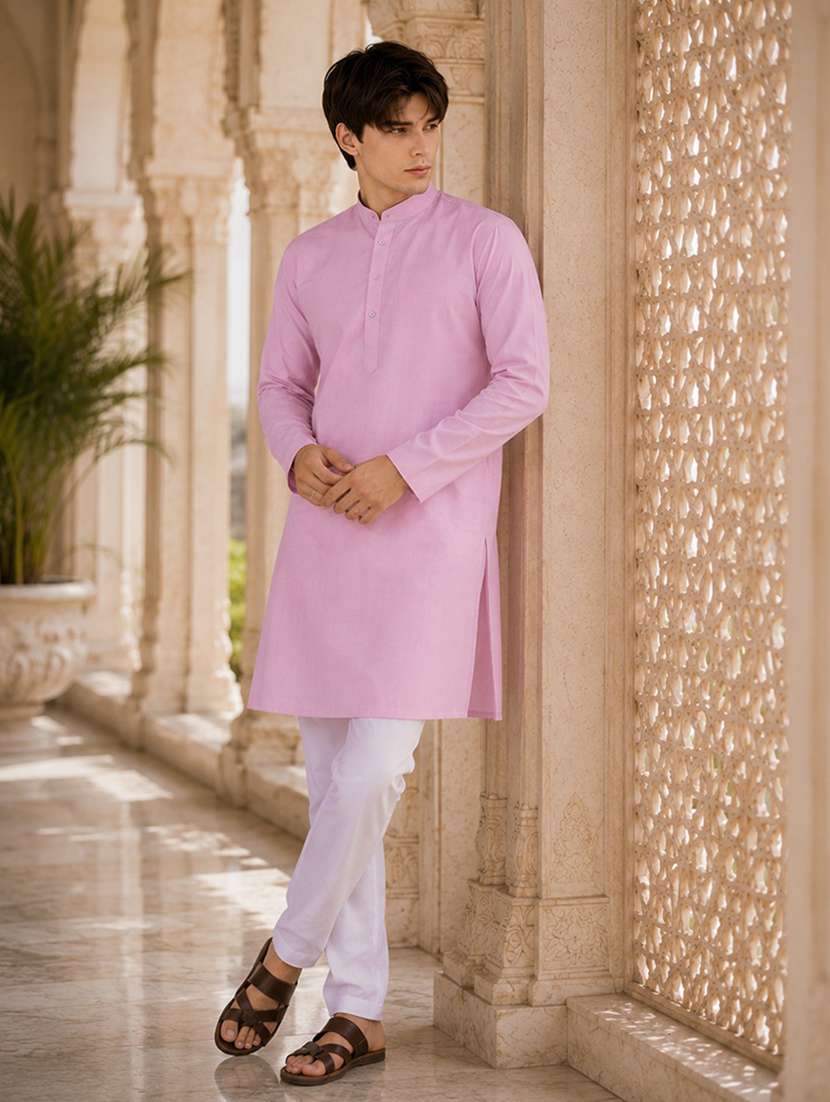 solid straight long kurta