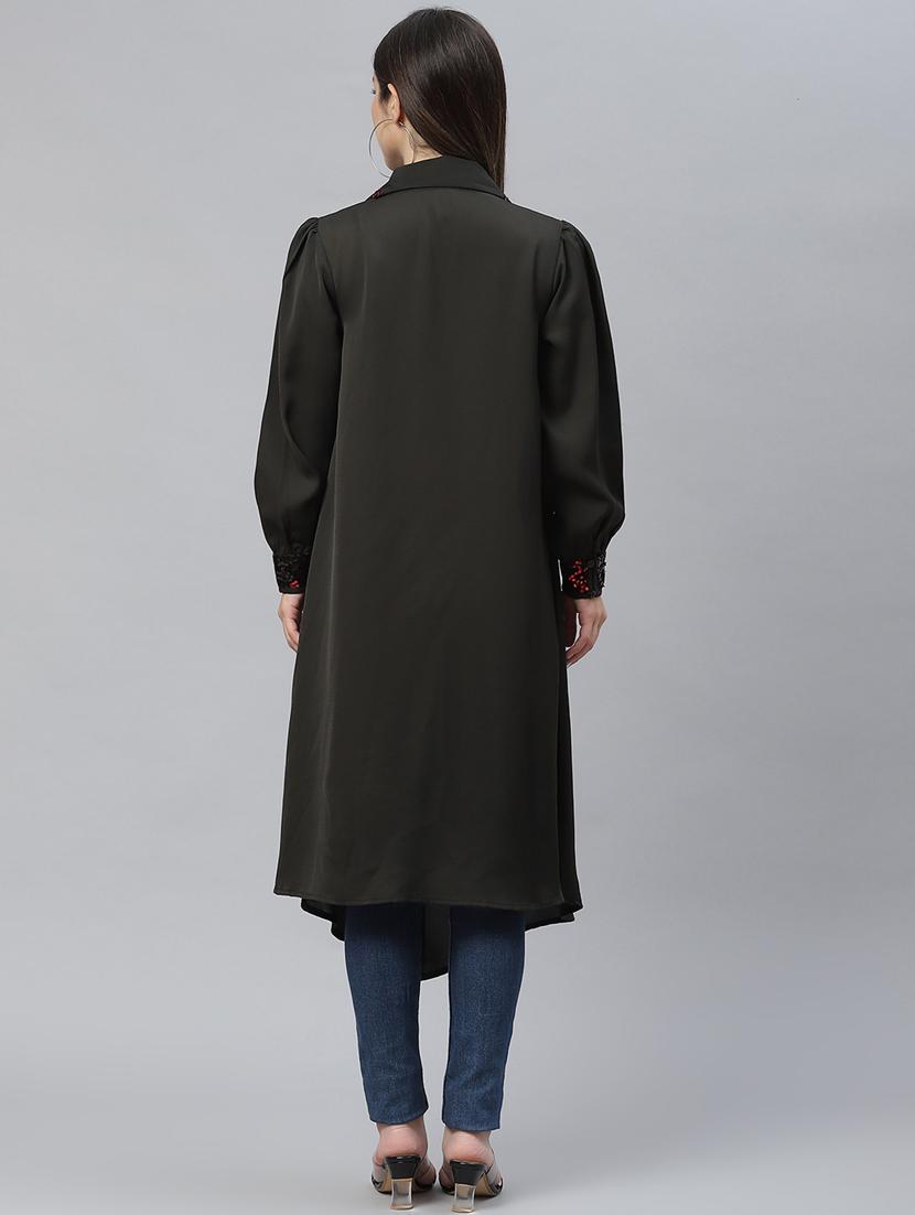 open front embellished shrug - 18736596 - Standard Image - 2