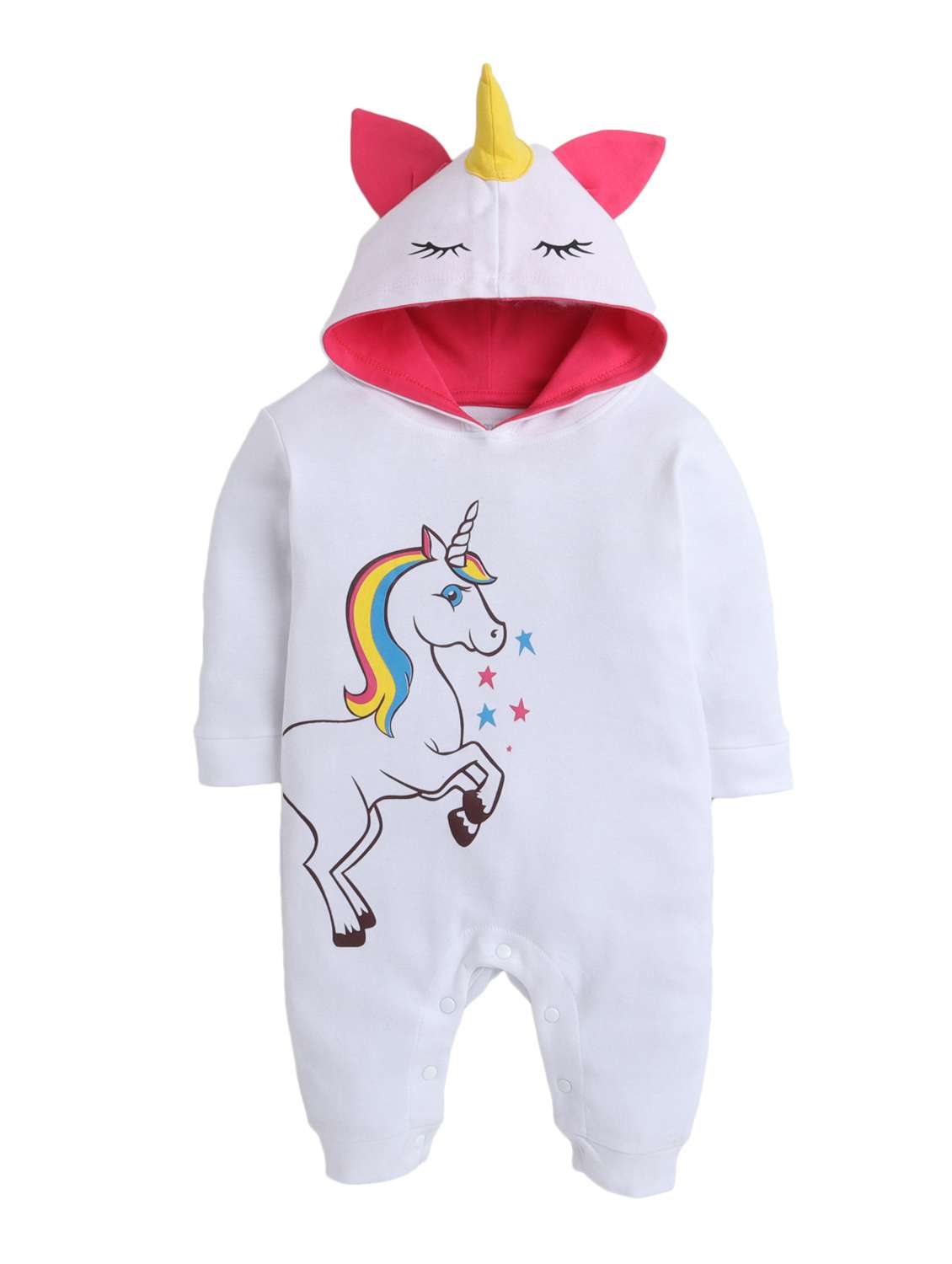 white patchwork rompers