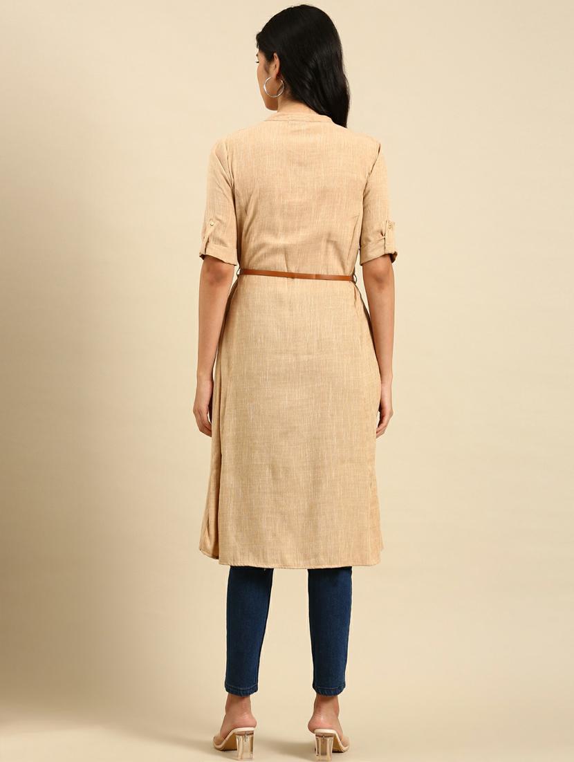 women's a-line kurta - 18736717 - Standard Image - 2