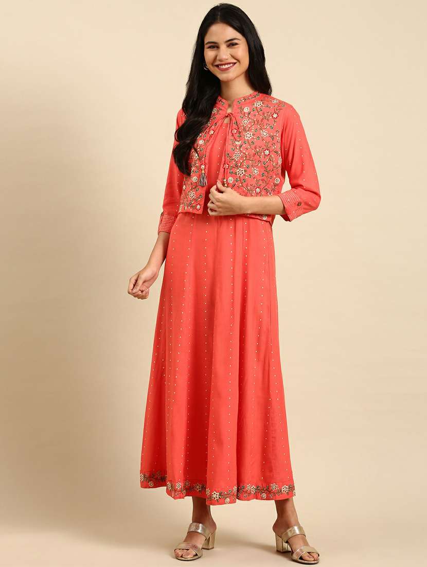 women's kurta with jacket kurta