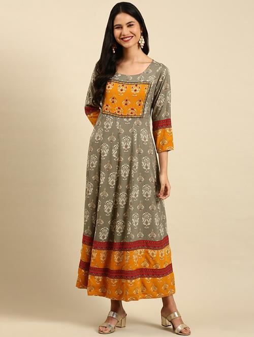 women's flared kurta - 18736732 -  Standard Image - 0