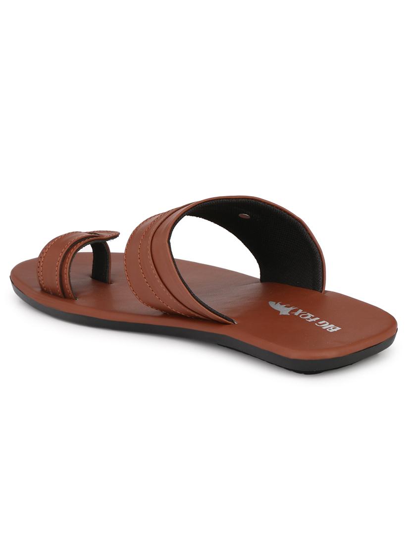 tan slip on sandal - 18736796 - Standard Image - 2