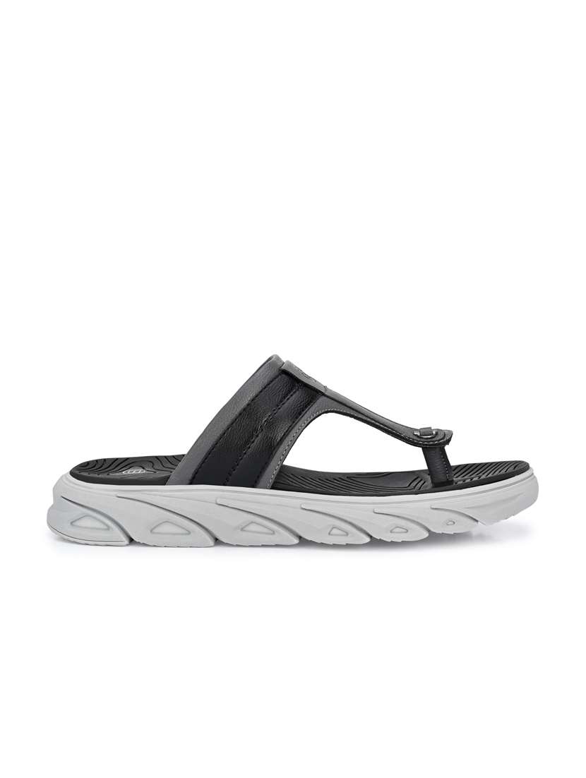 men grey slip on slipper - 18736829 - Standard Image - 2