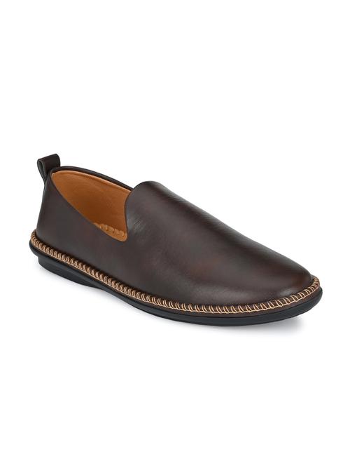 brown slip on  - 18736966 -  Standard Image - 0