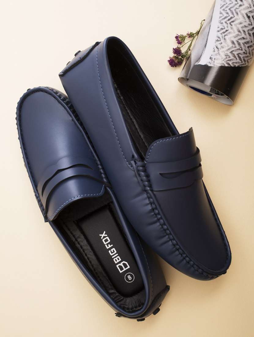 teal blue slip on loafers - 18736994 - Zoom Image - 0