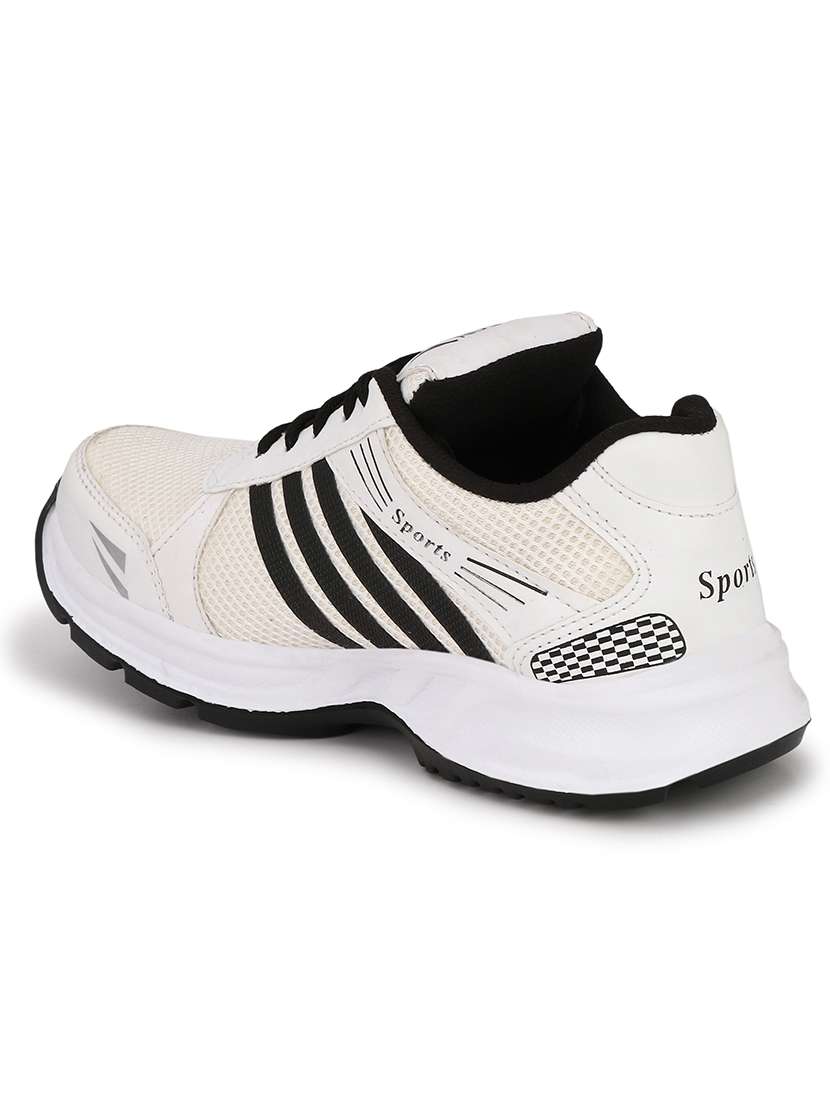 white lace up sport shoe - 18737173 -  Standard Image - 2