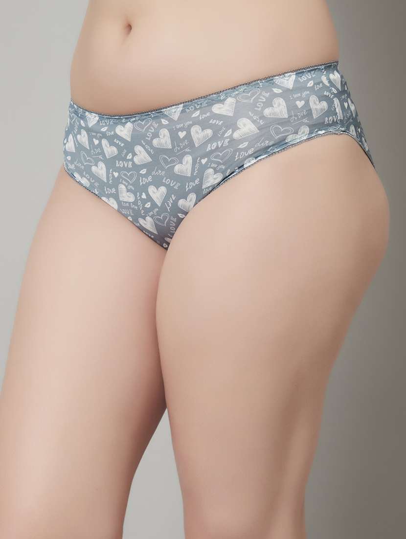 grey polyester bikini panty - 18737912 -  Standard Image - 2