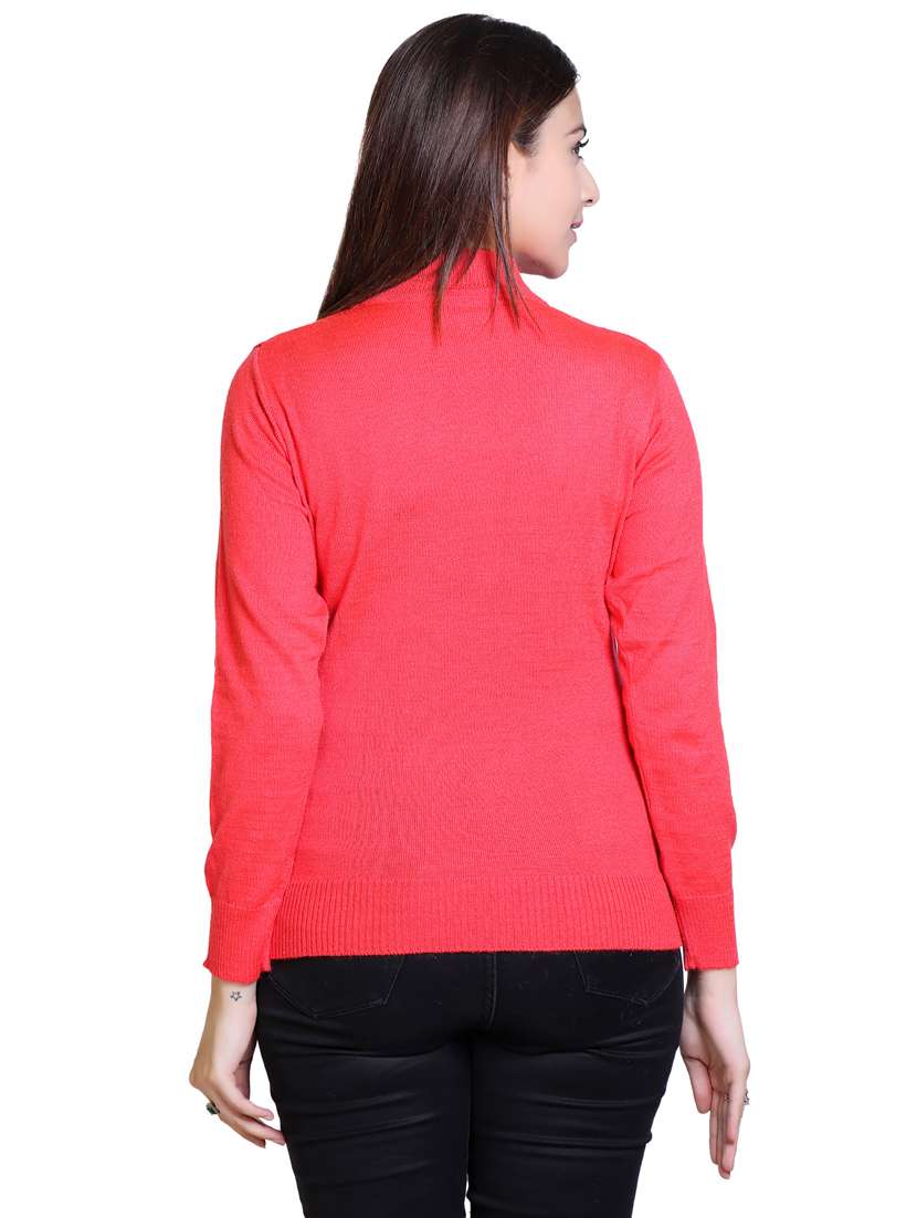 high neck solid pullover - 18738976 -  Standard Image - 2