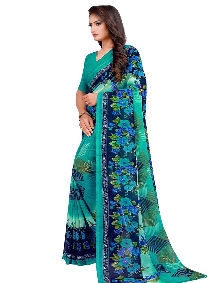 women's saree combo with blouse - 18742537 - Standard Image - 2