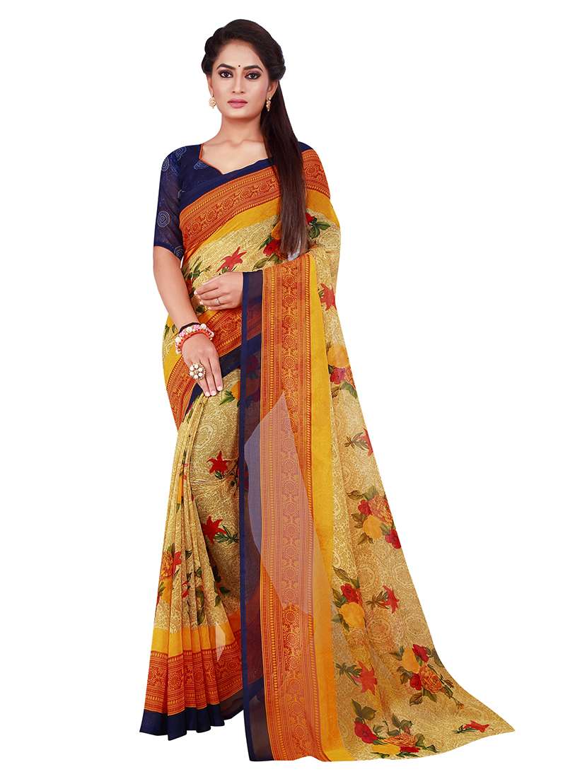 women's saree combo with blouse - 18742667 -  Standard Image - 2