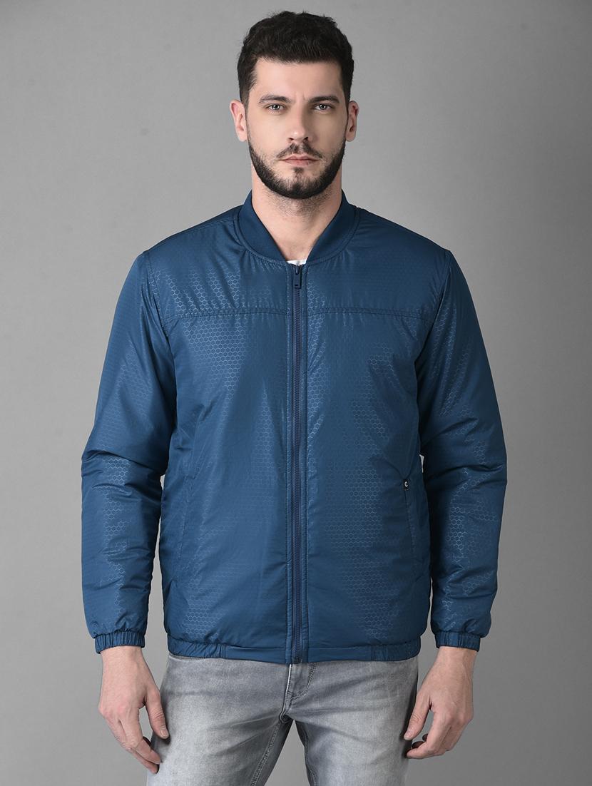 men blue casual jacket - 18743864 -  Zoom Image - 0