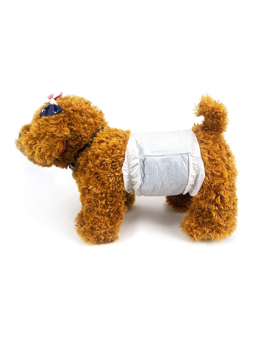 white polypropylene disposable pet diaper - 18748056 -  Standard Image - 2