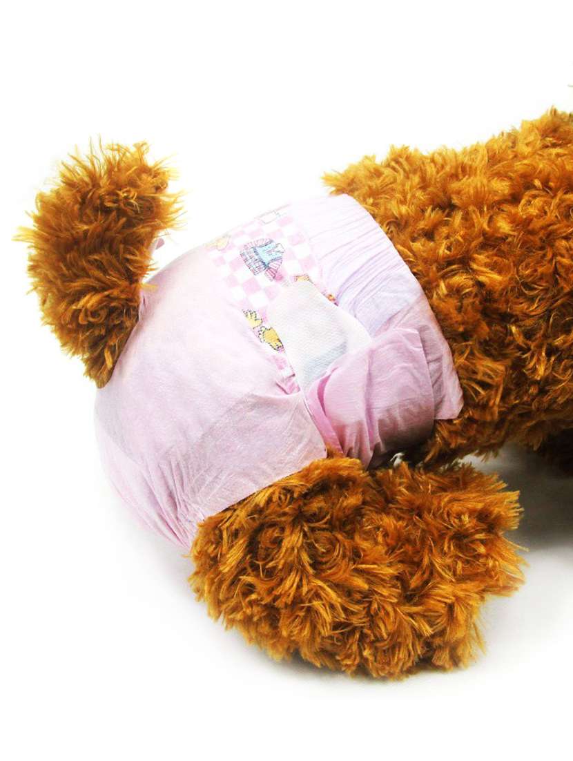 white polypropylene disposable pet diaper - 18748057 -  Standard Image - 2