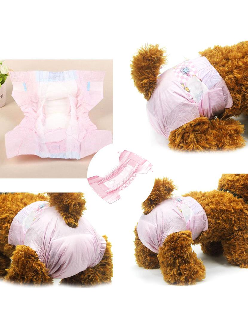 white polypropylene disposable pet diaper - 18748068 - Standard Image - 2
