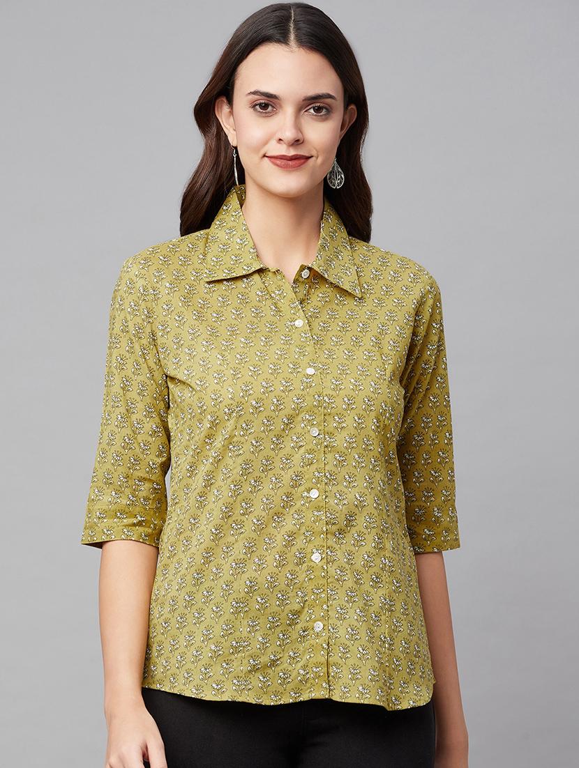 neon cotton regular shirt - 18754215 - Zoom Image - 0